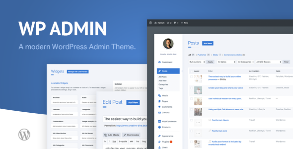 wphave Admin - A clean and modern WordPress Admin Theme v2.7