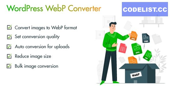 WebPio - WordPress WebP Converter v1.0.0