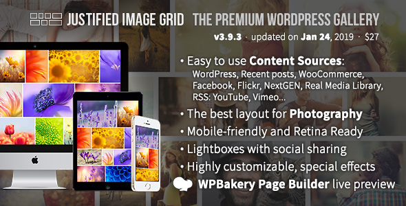 Justified Image Grid - Premium WordPress Gallery v4.2.1